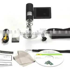 Factory Supply 1080P USB Digital Microscope With LCD Screen thumbnail-6