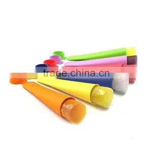 BPA Free Ice Cream Maker Silicone Snack Ice Pop Mold Quality Choice thumbnail-1