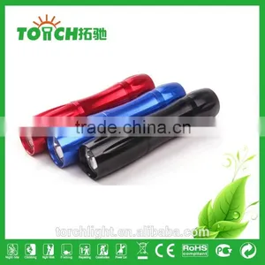 Promotion Led Aluminum Flashlight Mini Portable 1w Flashlight for AA Battary Cheap Falshlight for Emergency Flashlight thumbnail-1