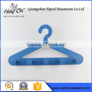 China Export Supplier Color Pvc Coated Iron Metal Hanger thumbnail-2