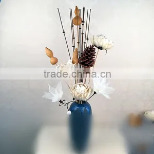 Artificial Flowers Home Decoration Garden Decoration Silk Rose Dry Flower Gifts thumbnail-1