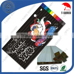 2014 Custom Pattern Printing Gift Square Puzzle Pencil Set thumbnail-1