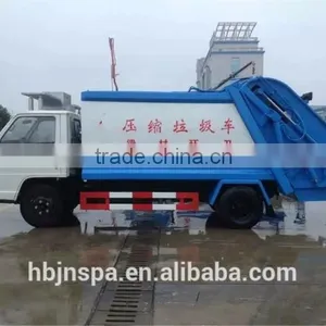 NEW 4000 Liters Factory Sale JMC Compactor Garbage Truck thumbnail-4