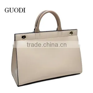 2015 Fashion Genunin Leather Handbag Tote Bag for Ladies thumbnail-2