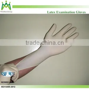 Powdered and Powder Free Latex Rubber Hand Gloves thumbnail-1