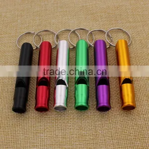 Wholesale Cheap Custom Aluminum Whistle Keychain thumbnail-5