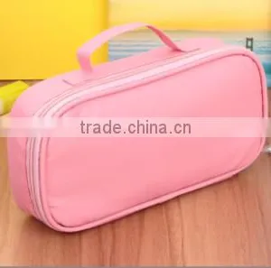 Korea Style Candy Colors Large Volume Pencil Case With Handle thumbnail-3