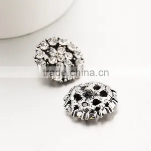 Hot Sale Crystal Rhinestone Button,Matel Crystal Dress Button,rhinestone Coat Button thumbnail-2