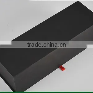 Matt Black Cardboard Wine Paper Box thumbnail-2