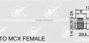 SMA to MCX Adaptor,female to Female,50 Ohm thumbnail-1