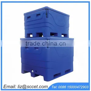 Roto-molded Fish Moving Bins Fish Bins for Transporting Fish Transport Bins for Frozen Products thumbnail-5