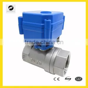 Mini Electric Water Valve 24vDC BSP Thread for TF CWX-1.0 Series Actuator thumbnail-3