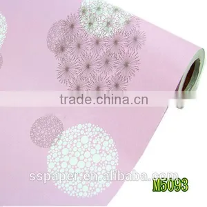 Dandelion Pink Self Adhesive Diy Kuching Wallpaper thumbnail-5