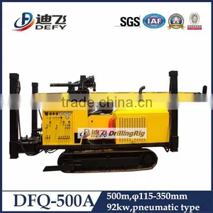 400m Air Compressor Dfq-400A DTH Hammer Water Bore Well Drilling Machine Prices for Sale thumbnail-3