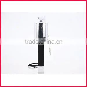 D09 Double System Extendable Mirror Selfie Stick,D09 Selfie Stick Monopod With Glass Mirror thumbnail-1