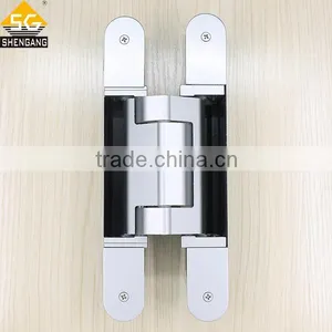 180 Degree Zinc Alloy and Aluminium Alloy Heavy Gate Concealed Hinge for Wooden Doors thumbnail-5
