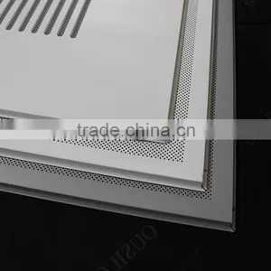 Rustproof Perforated T Grid Metal Office False Ceiling 600x600mm thumbnail-4