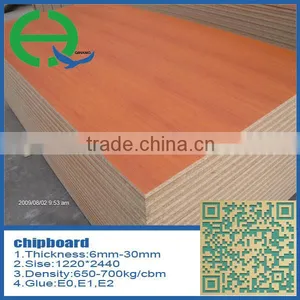 2014 Hot Sale High Quality Cherry Melamine Particle Board From China thumbnail-1