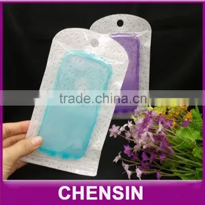 Iphone 6 Plue Mobile Case Packaging/poly Bag/plastic Zipper Sleeve/transparent Packing thumbnail-1