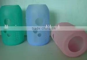 High Quality 3 Holes Silicone Baby Bottle Cover thumbnail-1