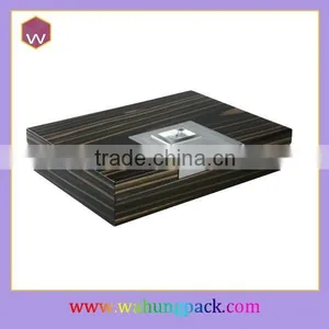 Lacquered Cigar Boxes Cases Wood Design With Inner Cigar Tray thumbnail-3