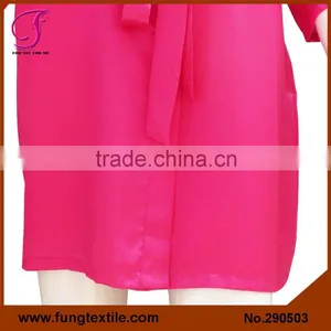 290503 Women Short Satin Robe thumbnail-4