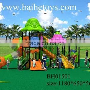Big Size Hot Selling Multiple Children Outdoor Slide Playground thumbnail-1