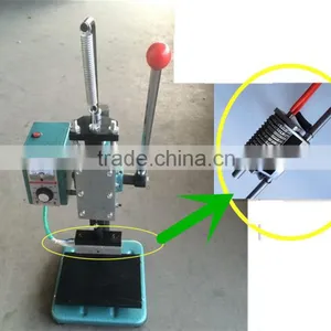 TAM-170 Manual Leather Handbag Hot Stamping Machine With Letter Mould thumbnail-1