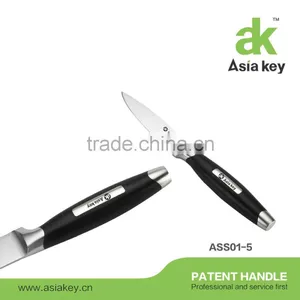 6 PCS Practical Kitchen Knives Set With Wooden Stand thumbnail-6