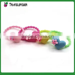 Lovely Candy Colors Apple Design Children Hair Tie Set thumbnail-6