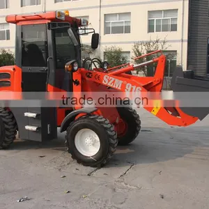 Hot Product Mini Wheel Loader SZM 916 for Sale thumbnail-2