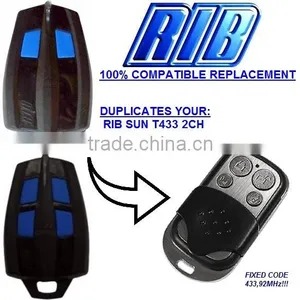 For RIB SUN T433 2CH, RIB SUN T433 4CH Remote Duplicator 433,92MHZ FIXED CODE thumbnail-1