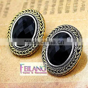 European And American Vintage Personality Alloy Earrings Stud Earrings thumbnail-1