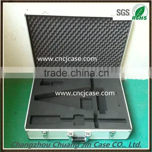 High Quality Easy Carrying Black Aluminum Tool Case With EVA Model thumbnail-1