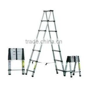 Aluminium Double Sided Telescopic Ladder thumbnail-1