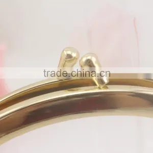 High End Half Round Purse Frame Metal Closure Frame for Ladies Clutch thumbnail-4