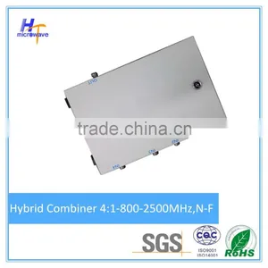Wideband rf Combiner 4 in 1 Out Passive Hybrid Coupler 800-2500MHz n Female thumbnail-1