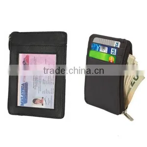 Slim Rfid Block Leather Wallet thumbnail-4