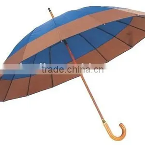Promotion Stick Wooden Rain Umbrella thumbnail-1
