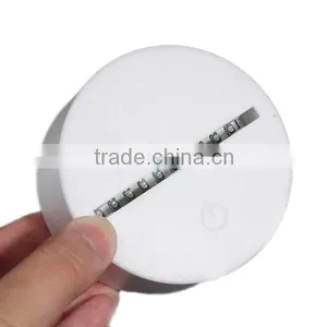 3D Optical Illusion Hearts Night Lamp Night Light 10 Colorful LEDs Ultra-thin Acrylic Light Panel AA Battery or DC 5V thumbnail-5