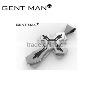 New Products 2016 Fashion Jewelry Cross Pendnat Necklace for Men thumbnail-1