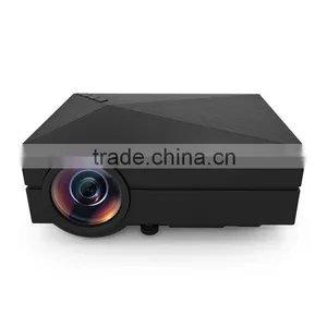 GM60 Led Projector, Pocket Projector, Pico Projector for Home Theatre Office School thumbnail-1