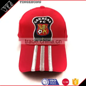 Custom Best Quality Red Acrylic Embossed Baseball Hat With Metal Buckle Supplier's Choice thumbnail-1
