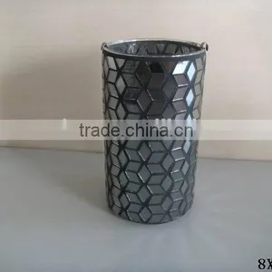 MOSAIC LYLINDER GLASS VASE IN D8 X H15 CM thumbnail-1