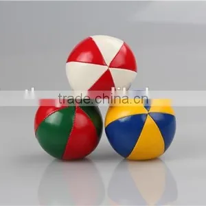 Soft Leather Juggling Ball,soft Juggling Ball for Children, thumbnail-1