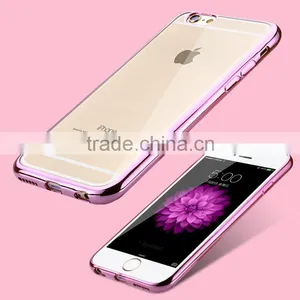 Cell Phone Accessories Electroplating Tpu Back Cover Case For Iphone 7 thumbnail-6