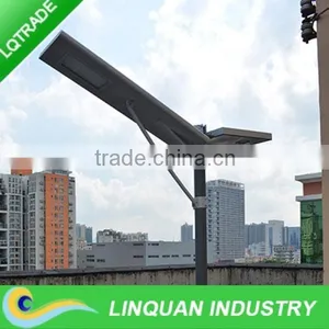 High Brightness 80W LED100W PV All in One LED Integrated Solar Street Lighting thumbnail-1