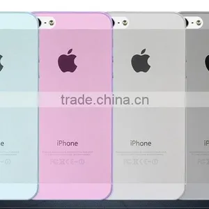 Fashion Design Touch Screen Transparent 4 Colors Ultra Thin Tpu Mobile Phone Case for Apple Iphone Series 6 / 6 Plus thumbnail-6