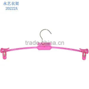 Wholesale Transparent Display Plastic Underclothes Hanger Non Slip thumbnail-2