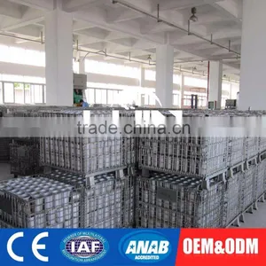 Tailored Collapsible Wire Container Tire Storage Folding Cage With Wheels thumbnail-5